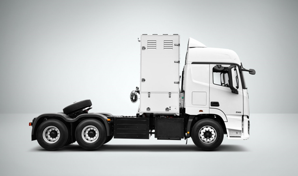 The Auman Xingyi Hydrogen Fuel Heavy Truck has been launched, ushering in a new era of green transportation with "hydrogen"