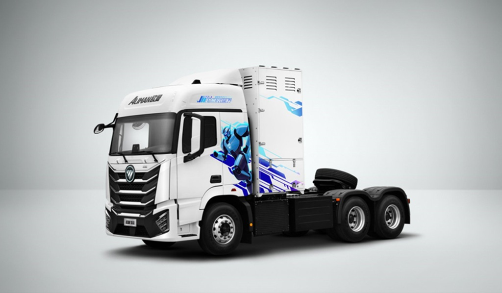 The Auman Xingyi Hydrogen Fuel Heavy Truck has been launched, ushering in a new era of green transportation with "hydrogen"