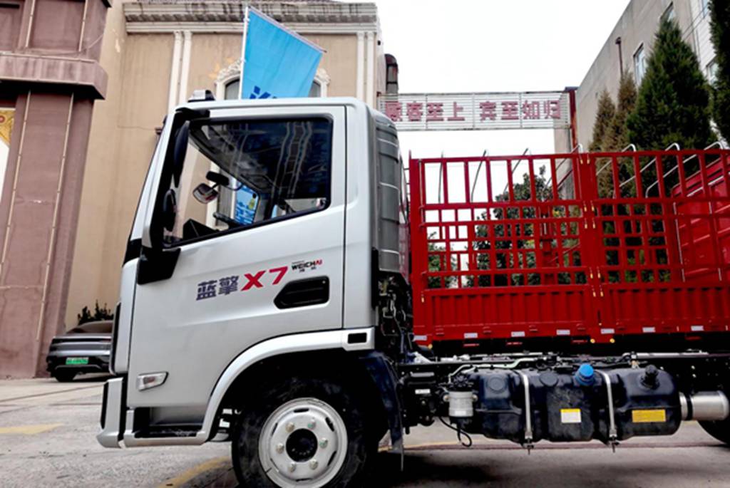 Leading the Reform of National Light Truck Logistics, the National Debut of the New Generation of Weichai Landking X7-190 Horsepower
