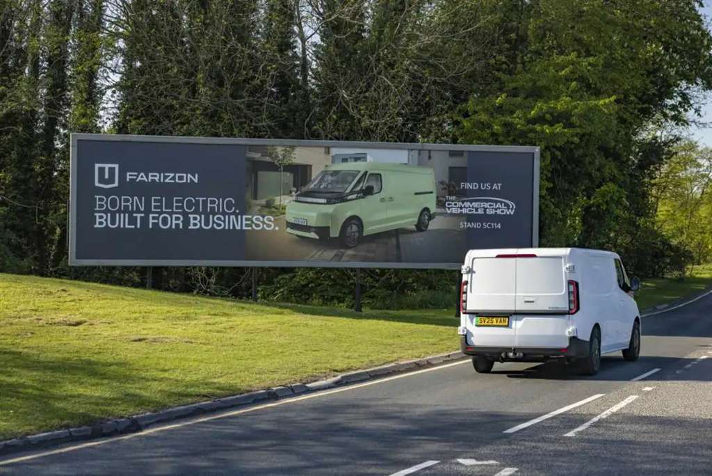 The Farizon Super VAN Debuted at the 2025 Birmingham Commercial Vehicle Show
