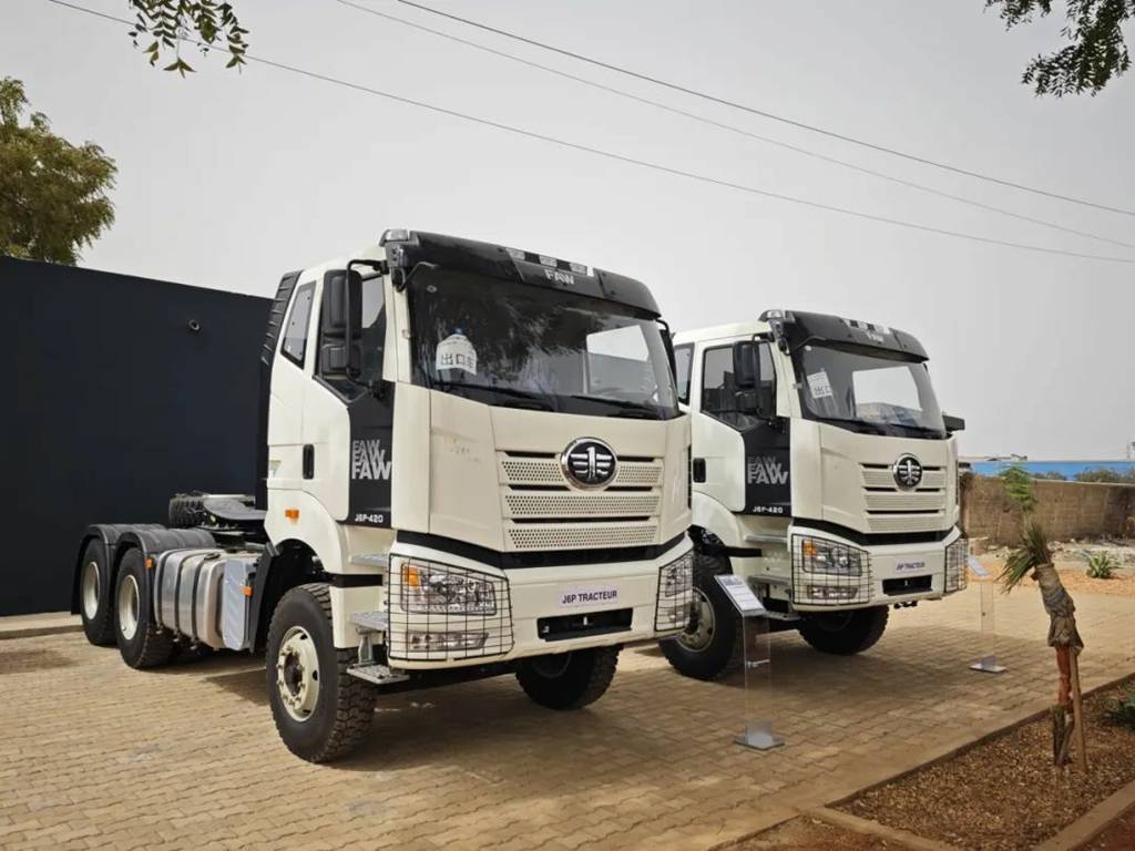 FAW J6P Heavy-Duty Truck Successfully Launched in Senegal