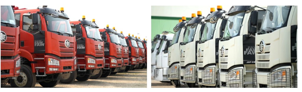 Heading to Guinea! 212 Faw Trucks Successfully Delivered