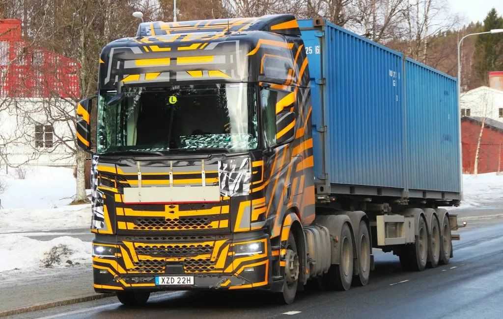 Is the new Scania truck spy photo appearing again at Rugao Factory in China the next-generation Scania truck or an exclusive model built for China?