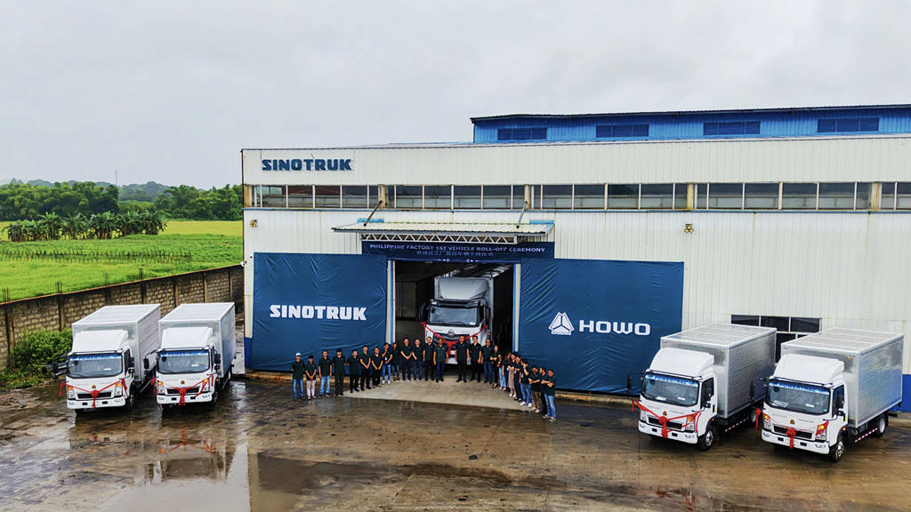 SINOTRUK's Philippine Plant Rolls Out Its First Vehicle