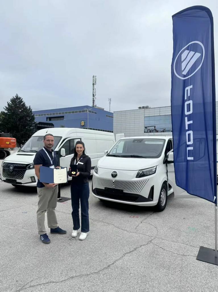 BAIC FOTON continues to score global victories, with three major products earning prestigious international recognition