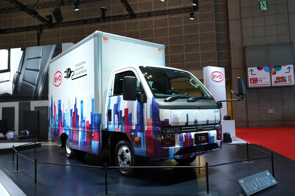 BYD to Debut at China International Commercial Vehicle Show, with Global Premiere of Pure Electric Coupe Truck T4