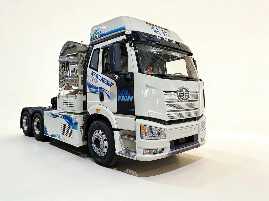 FAW TRUCKS Liquid Hydrogen Heavy Truck Launches Public Road Demonstration Operation with 1,000km Range