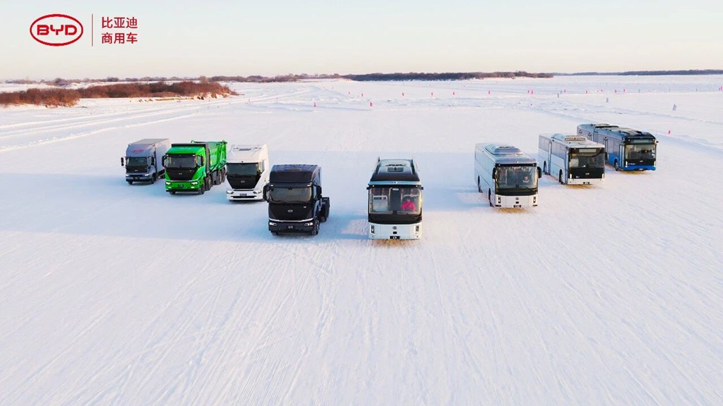 BYD Commercial Vehicles Completes 2025 Heihe Extreme Cold Test at -36.4℃