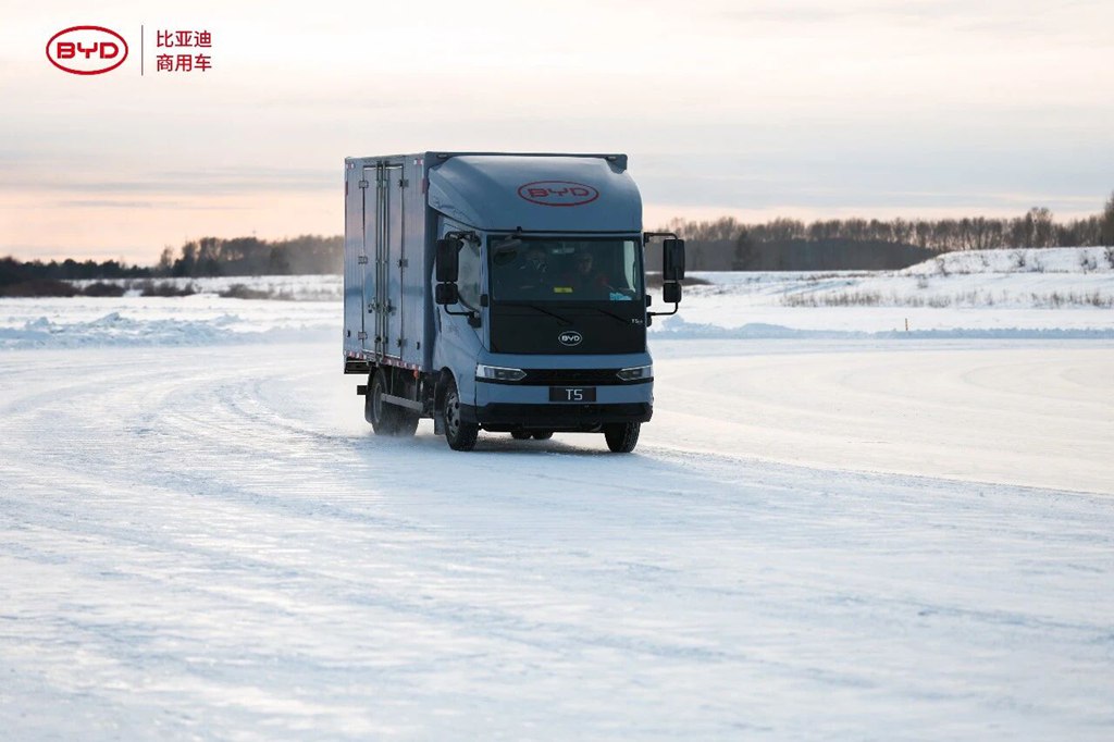BYD Commercial Vehicles Completes 2025 Heihe Extreme Cold Test at -36.4℃